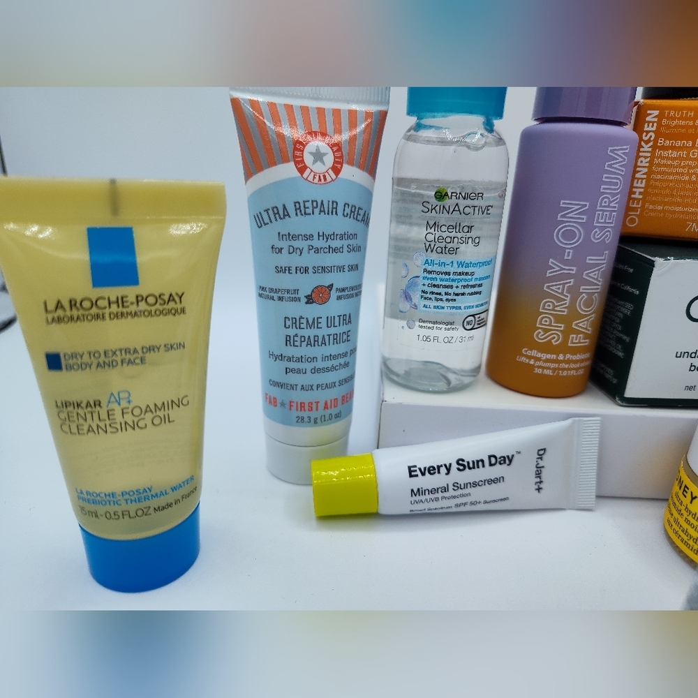 Mini But Mighty Skincare TSA Friendly Tatcha Clinique Kiehl’s OSEA La Roche - Picture 3 of 6